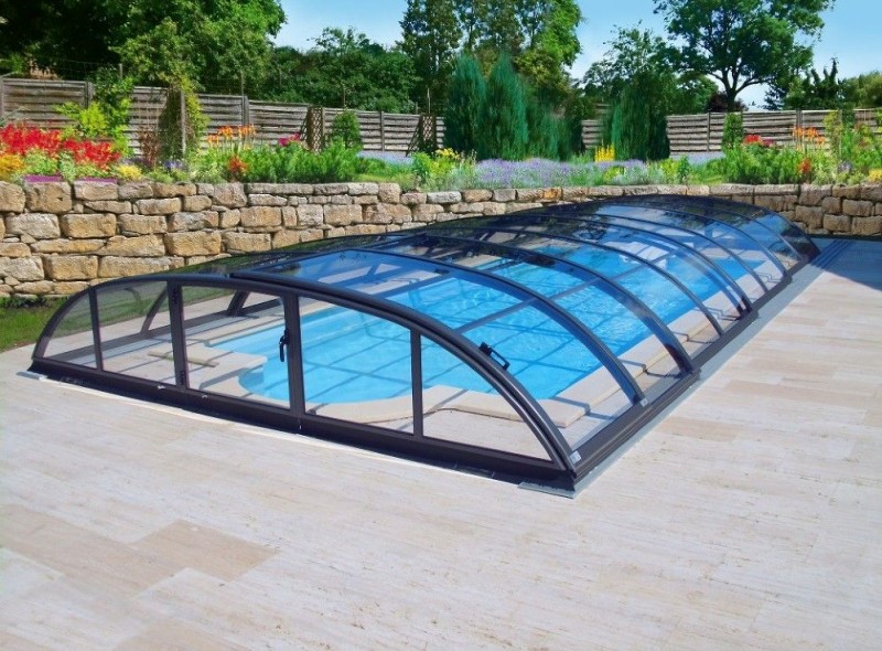 AZURE compact flat clear 3,75 x 6,42m / 0,80m