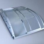 AZURE compact flat clear 3,75 x 6,42m / 0,80m