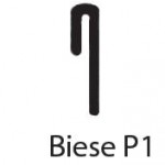 1,50m tief Einhangfolie m. Biese P1
