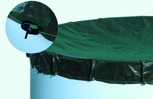 oval/achtform Abdeckung-Winterplane